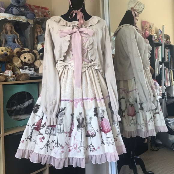 SET: Princess Wardrobe JSK and headdress by Meta - Picture 1 of 6